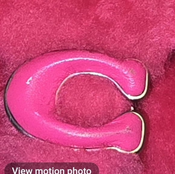 EUC Coach X Lil Nas Tabby 12 Shearling Fuschia Pink - Picture 14 of 15